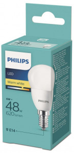 Philips Bec cu Led Alb Cald E14 48 6w
