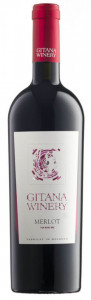 Gitana Winery Merlot Vin Rosu Sec 14% Alcool 750ml
