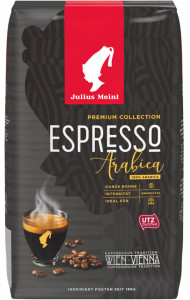 Julius Meinl Premium Collection Espresso Arabica Cafea Boabe Prajita 1Kg