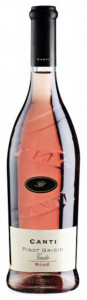 Canti Pinot Grigio Veneto Vin Rose Sec 12% Alcool 750ml