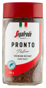 Segafredo Pronto Italian Cafea Solubila Liofilizata 100g