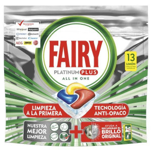 Fairy Detergent Capsule pentru Masina de Spalat Vase Platinum Plus cu Aroma de Lamaie pentru 13 Spalari