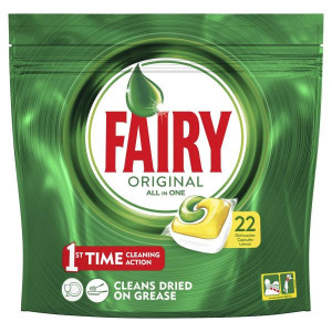 Fairy Detergent pentru Masina de Spalat Vase Original All in One 22buc