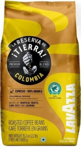 Lavazza Tierra Premium Blend Colombia Cafea Boabe Prajita 1Kg
