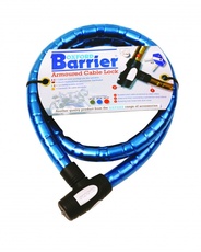 BARRIER AMOUROSU CABLE LOCK - BLUE
