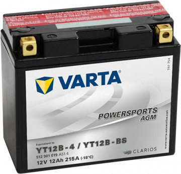 Acumulator Moto Varta AGM 12V 12Ah YT12B-BS