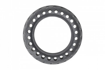 Anvelopa plina 8 inch cu perforatii, 8x2.0-37