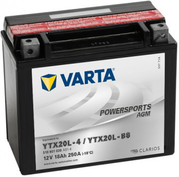 Acumulator Moto Varta AGM 12V 18Ah