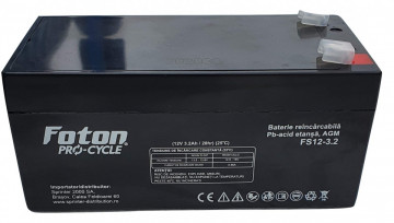Acumulator plumb-acid (backup) Foton 12V 3.2Ah