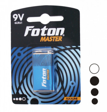 Baterie alcalina Foton Master LR22 (6LR61) 9V