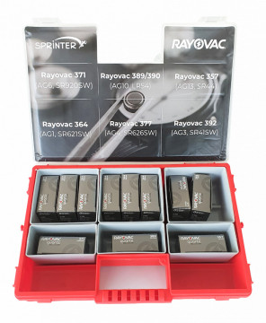 Pachet PROMO ceasornicar - 6 modele (110 baterii)