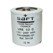 Acumulator NiCd Saft VR2.5 2/3 D 2500mAh