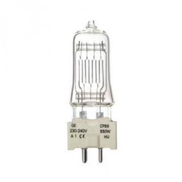 Bec scena 230V 650W T26 GCT GY9.5 GE 39635