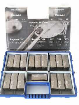 Pachet PROMO ceasornicar - 10 modele (160 baterii)