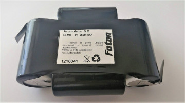 Acumulator NiCd 5xVRE C pentru detector gaz