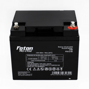 Acumulator stationar Foton FD-12V 40Ah cu gel