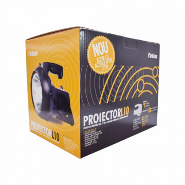 Proiector reincarcabil Foton L10 LED 10W (Li-Ion)
