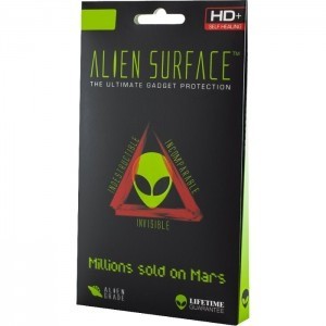 Folie Alien Surface HD, Samsung GALAXY S9 Plus, spate, laterale + Alien Fiber Cadou