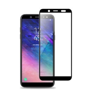 Folie de sticla Samsung Galaxy A6 Plus 2018, 10D FULL GLUE Negru