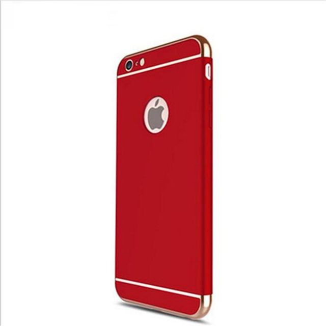 Husa Apple iPhone 6 Plus/6S Plus, Elegance Luxury 3in1 Red