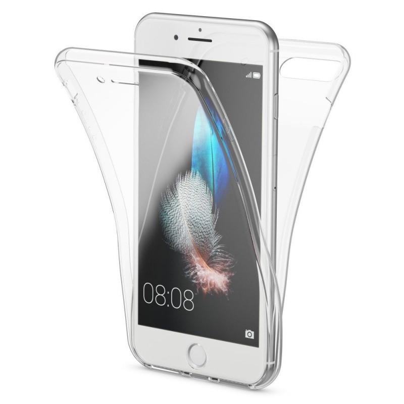 Husa Apple iPhone 8 Plus, FullBody ultra slim silicon TPU , acoperire completa 360 grade