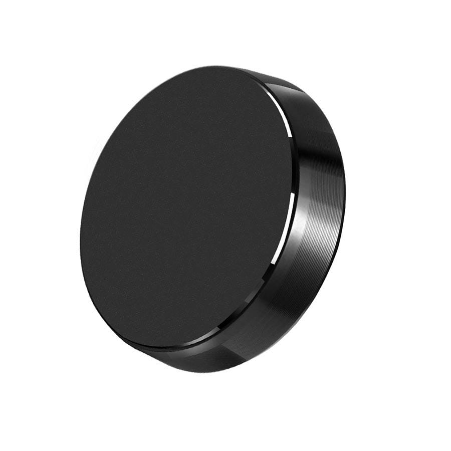 Suport auto magnetic de culoare neagra pentru telefoane mobile, prindere cu adeziv