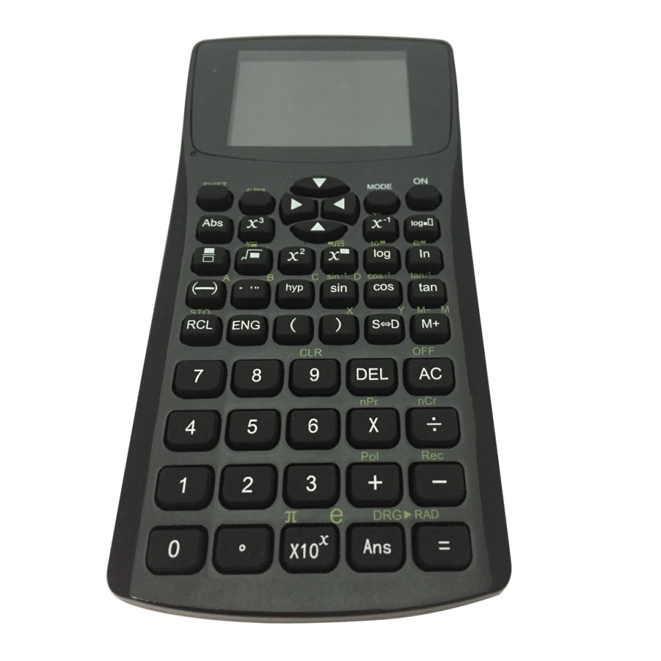 Calculator stiintific pentru copiat cu text ascuns - eBook, mp3, mp4, reportofon, vizualizare poze - buton urgenta