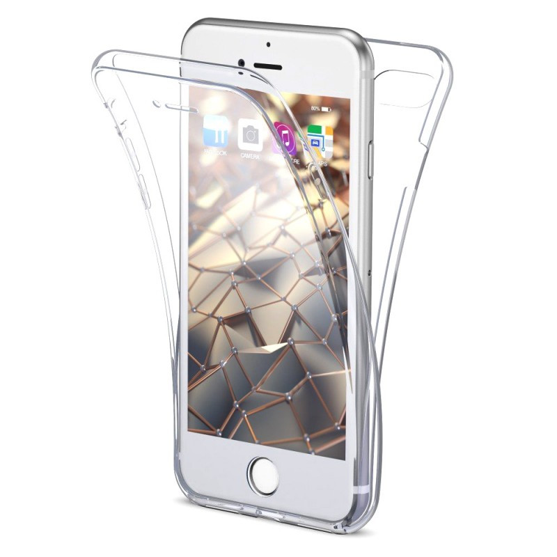 Husa Apple iPhone 6 Plus/6S Plus, FullBody Elegance Luxury 360º ultra slim Silicon TPU, acoperire fata spate