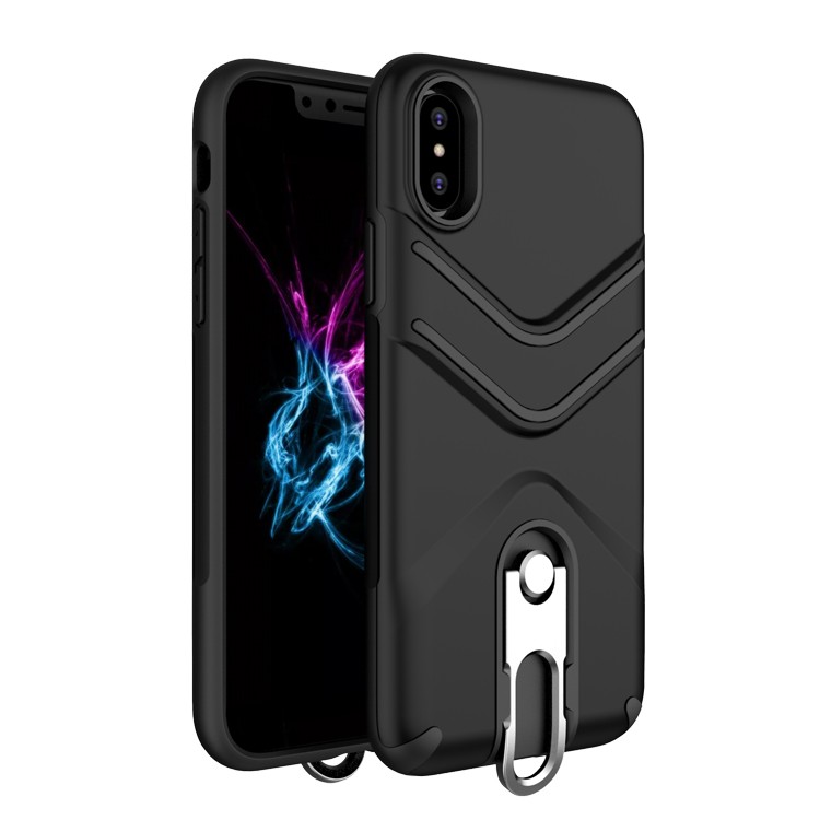 Husa Apple iPhone 8, Armura Negru / Armour Strong Black