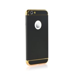 Husa Apple iPhone SE2, Elegance Luxury 3in1 Negru