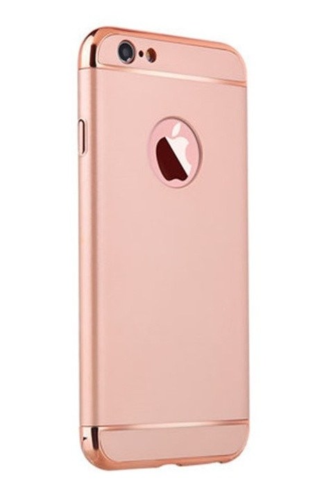 Husa Apple iPhone 8, Elegance Luxury 3in1 Rose-Gold