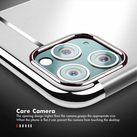 Husa Apple iPhone 11, Elegance Luxury 3in1 Silver