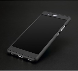 Husa Apple iPhone 6 Plus/6S Plus, FullBody Elegance Luxury iPaky Black, acoperire completa 360 grade cu folie de sticla gratis