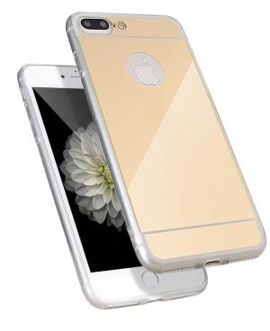 Husa Apple iPhone 7 Plus, Elegance Luxury tip oglinda Auriu
