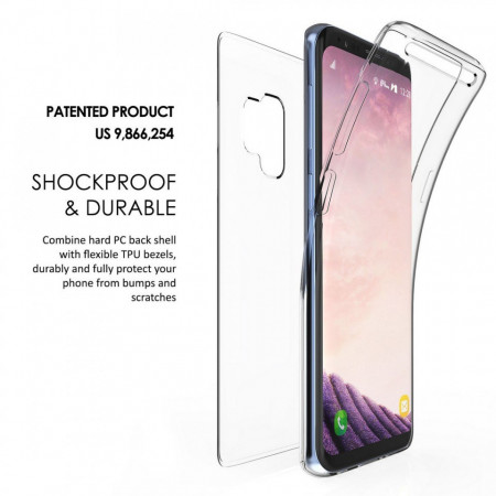 Husa Samsung Galaxy S9, FullBody 360º ultra slim TPU, acoperire fata spate