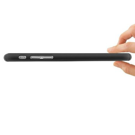 Husa Apple iPhone 7, FullBody Elegance Luxury Black, acoperire completa 360 grade cu folie de sticla gratis