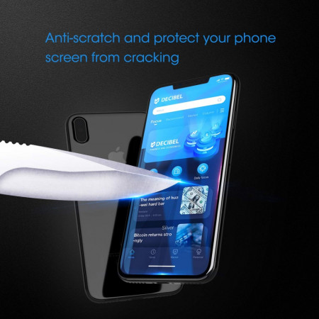 Folie de sticla 5D Apple iPhone 11 PRO MAX, Privacy Glass Elegance Luxury, folie securizata duritate 9H