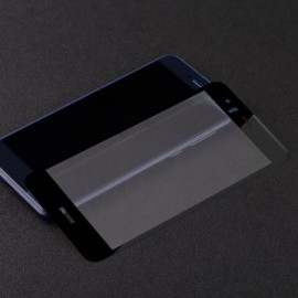 Folie de sticla Huawei P10 Lite, Elegance Luxury cu margini colorate Black