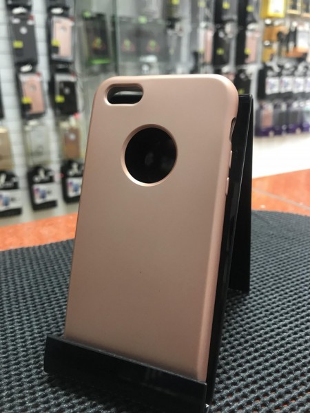 Husa Apple iPhone 5/5S/SE, slim antisoc Rose-Gold