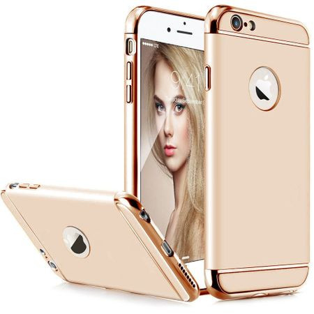Husa Apple iPhone 7, Elegance Luxury 3in1 Gold