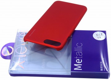 Husa Apple iPhone 7, Elegance Luxury X-LEVEL Metalic Red