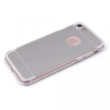 Husa Apple iPhone 8, Elegance Luxury tip oglinda Argintiu