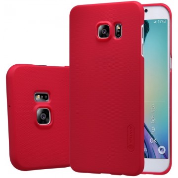 Pachet husa Elegance Luxury X-LEVEL Metalic Red pentru Samsung Galaxy S7 Edge cu folie de protectie gratis