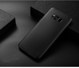 Husa Samsung Galaxy S8 Plus, FullBody Elegance Luxury Black, acoperire completa 360 grade cu folie de protectie gratis