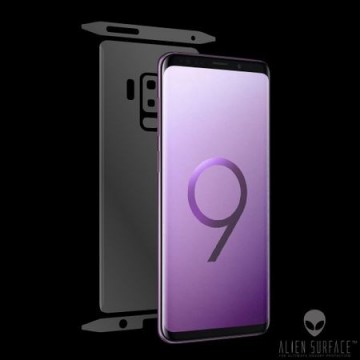 Folie Alien Surface HD, Samsung GALAXY S9 Plus, protectie ecran, spate, laterale + Alien Fiber Cadou