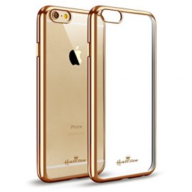 Husa Apple iPhone 6/6S, placata Auriu (ELECTROPLATING GOLD)
