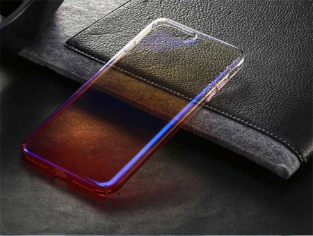 Husa Apple iPhone 8, Gradient Color Cameleon Roz / Pink