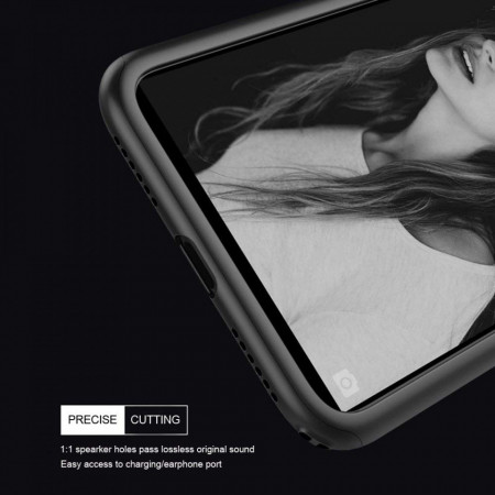 Husa Apple iPhone X, FullBody Elegance Luxury Negru, acoperire completa 360 grade cu folie de sticla gratis