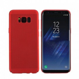 Husa Samsung Galaxy S9, Elegance Luxury Mesh Red