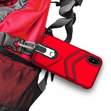 Husa Apple iPhone 8, Armura Negru / Armour Strong Black